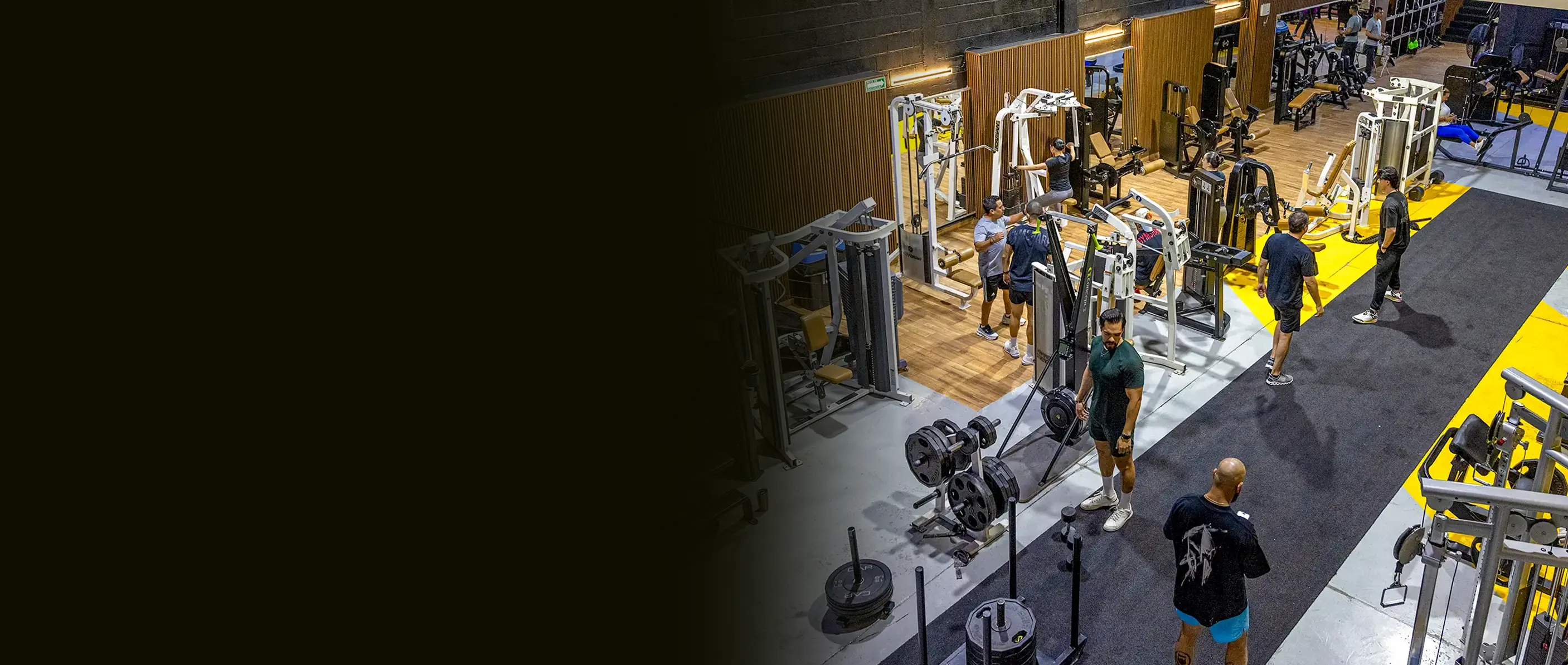 Instalaciones del gimnasio Hafitness en Torreón